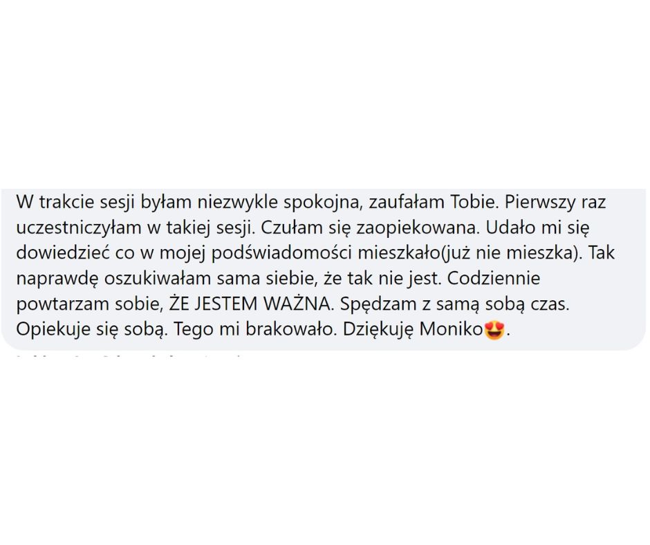Opinia klientki