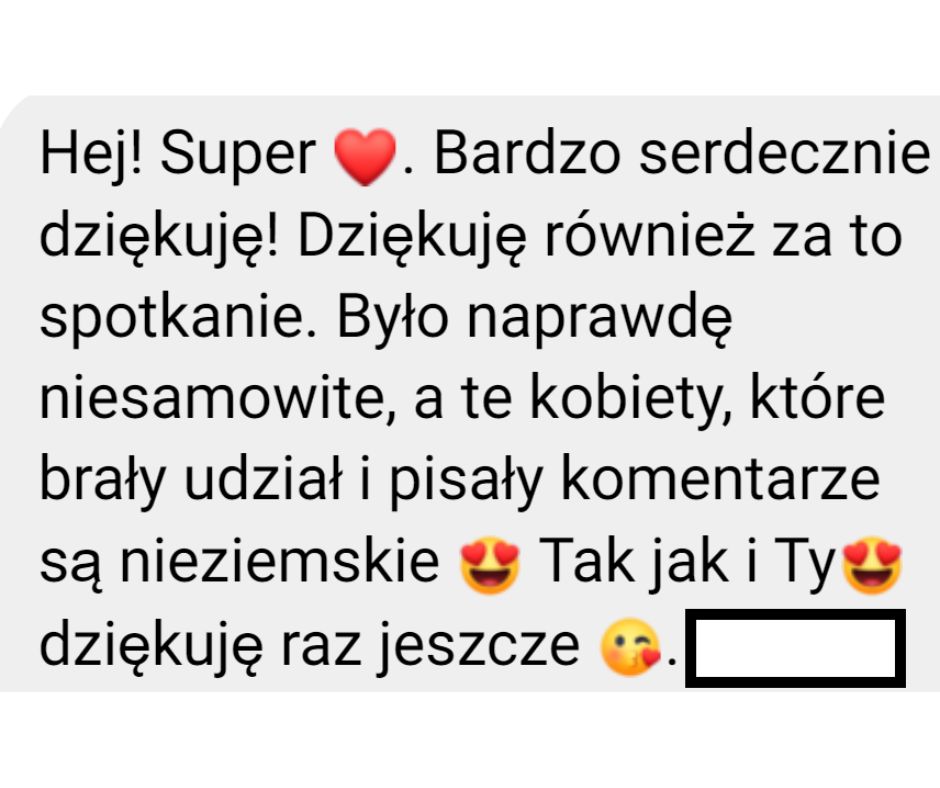 Opinia klientki