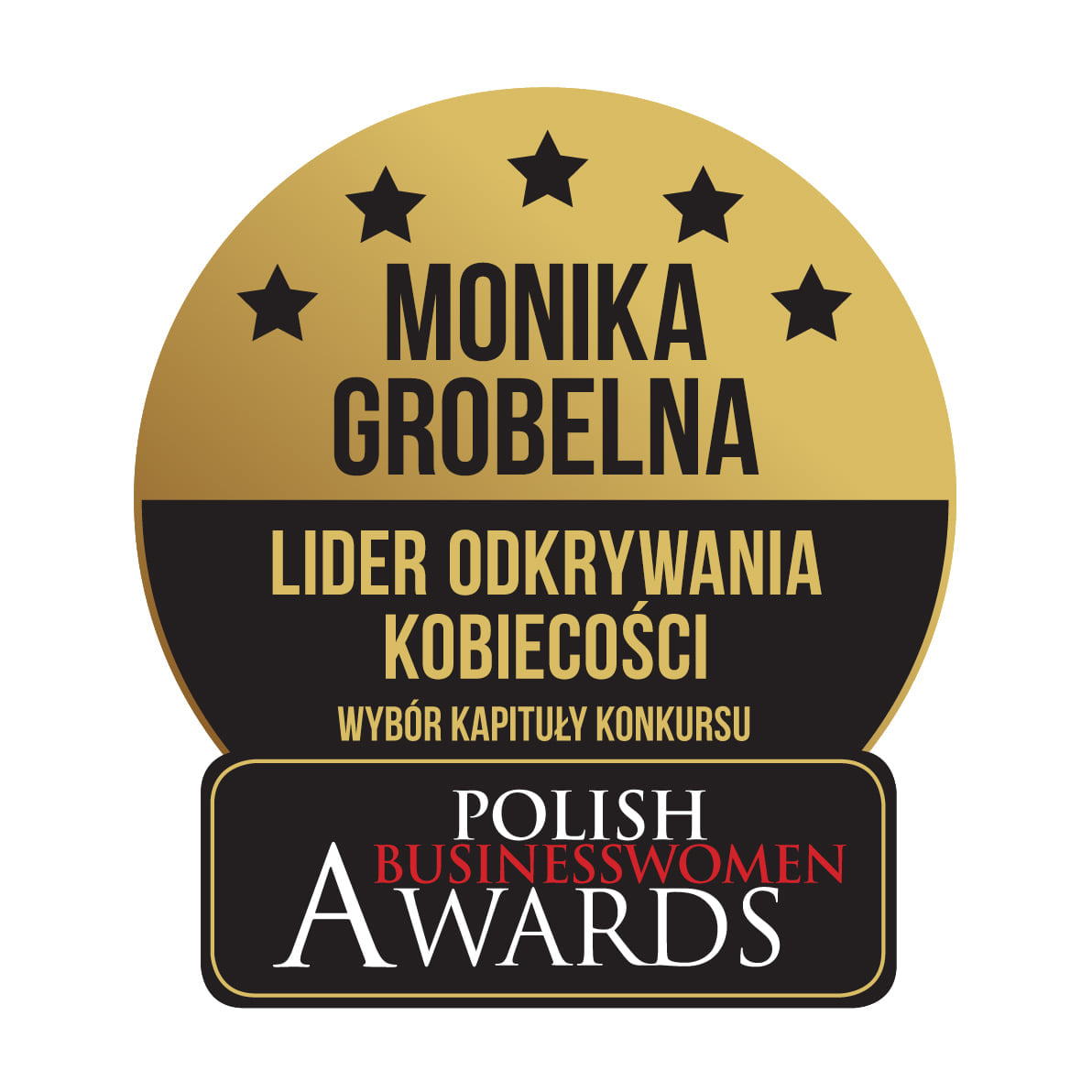Certyfikat Moniki Grobelnej